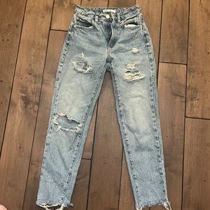 Garage mom jeans used
